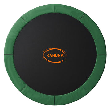 Kahuna 16ft Replacement Trampoline Mat and Safety Pad Anti-Graze Green