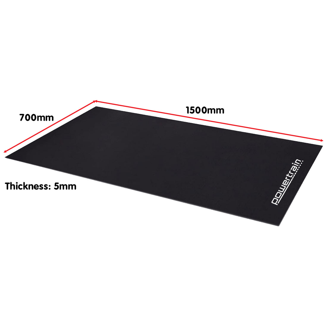 Powertrain Exercise Equipment Mat Protective Flooring for Home Gym 1500mm
