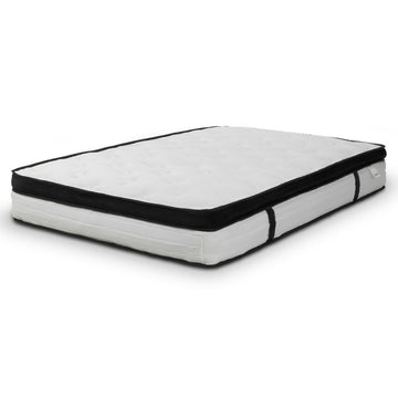Laura Hill Euro Top Pocket Spring Mattress 5 Zone 32cm Queen