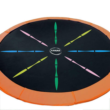Kahuna Anti-Graze Trampoline Replacement Mat 14ft Rainbow