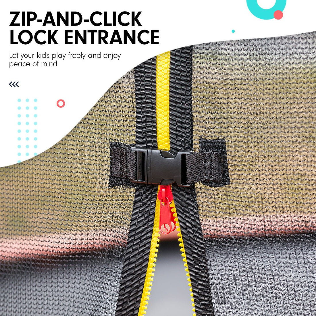 Kahuna 8x14FT Oval Trampoline Replacement Safety Net
