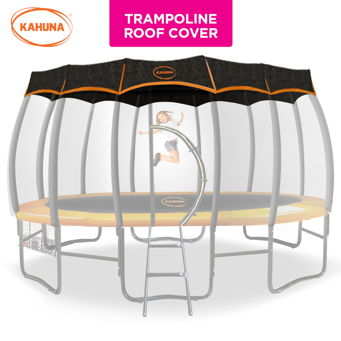 Kahuna 14FT Twister Trampoline Roof Shade Cover UV Block