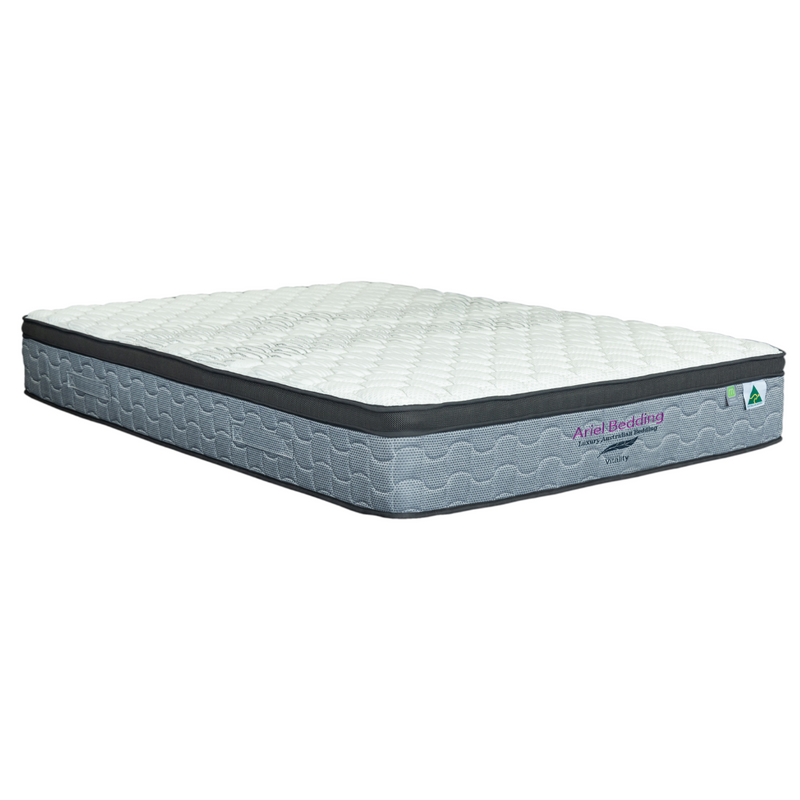 Ariel Vitality 5 Zoned Pocket Spring Mattress Medium Firm Single