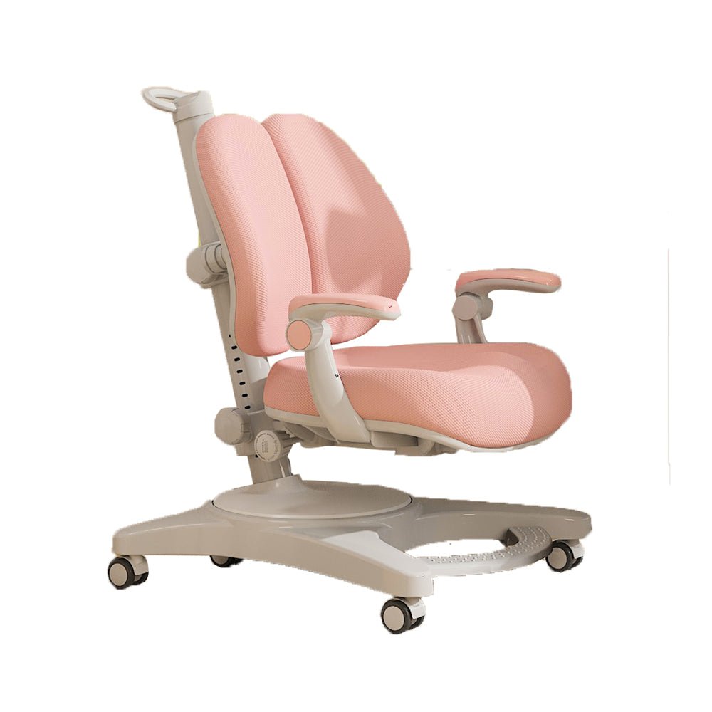 Keezi Height Adjustable Kids Study Desk and Chair Set Pink