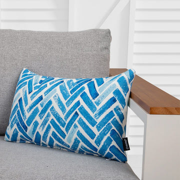Outdoor Rectangular Cushion Pillow UV Resistant 40x20cm