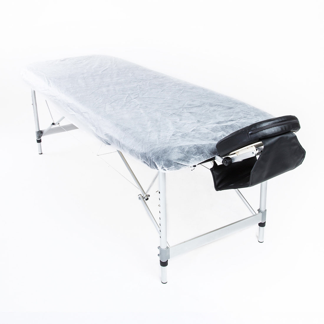 Forever Beauty Disposable Massage Table Sheet Cover 30pcs Elastic Fit 180x55cm White