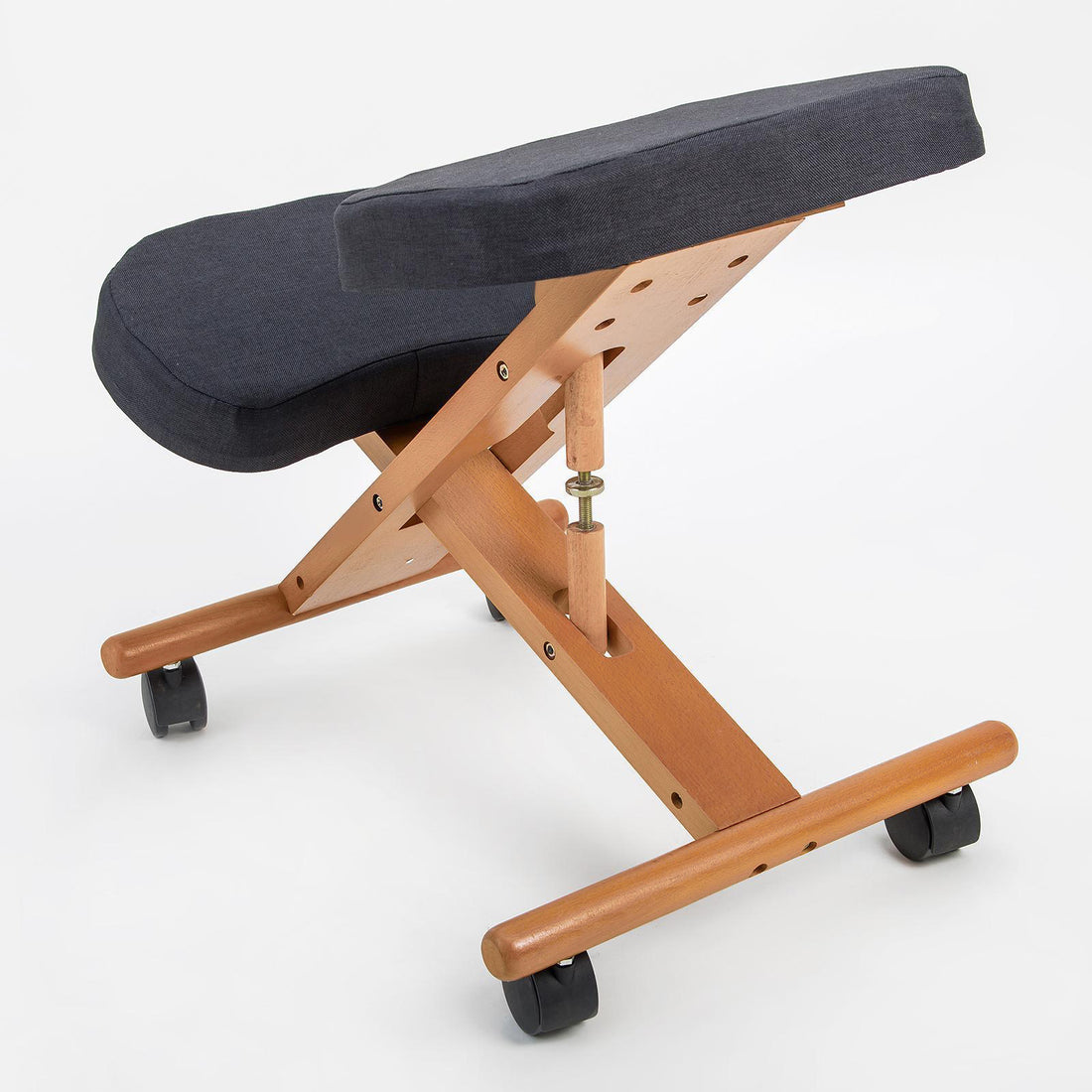 Forever Beauty Ergonomic Kneeling Chair for Posture Correction Black
