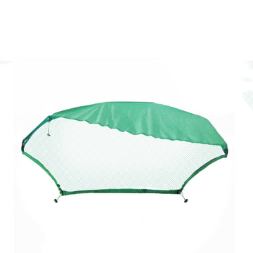 Paw Mate Pet Playpen Cover 31in Green Half Netting Fabric