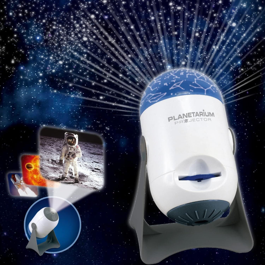Ambo Funtamin Planetarium Projector Stars Zodiac 14cm Pink