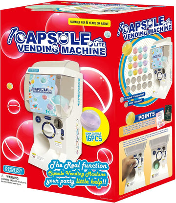 Kenisy Gachapon Capsule Toy Vending Machine Dispenser White