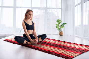 Natural Kapok Fold-Out Day Bed Mattress 120x200cm Red