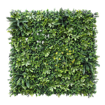 YES4HOMES Artificial Plant Wall Panel Green UV Protected 1 SQM