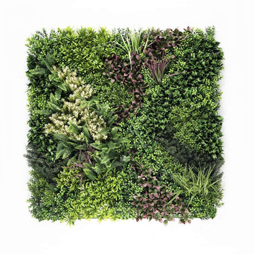 YES4HOMES Artificial Plant Wall Grass Panel Vertical Garden 1X1M Green