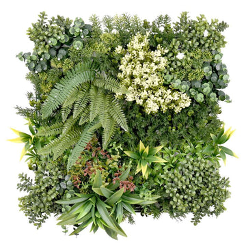YES4HOMES Artificial Wall Grass Panel Vertical Garden Privacy Foliage Green