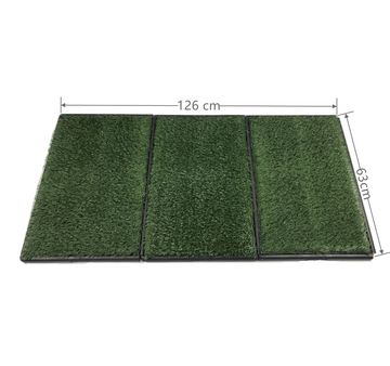 YES4PETS Synthetic Grass Dog Potty Training Mat Indoor 126cm