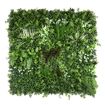 YES4HOMES Artificial Plant Foliage Wall Panel 5 SQM Green