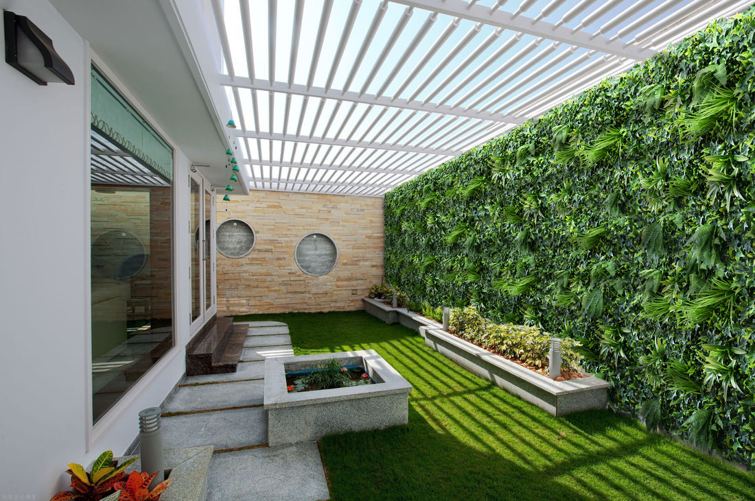 YES4HOMES Artificial Wall Plant Panel Indoor Outdoor UV Protected 5 SQM