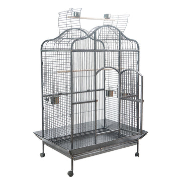 YES4PETS XL Open Top Bird Cage for Parrots Wrought Iron 183cm