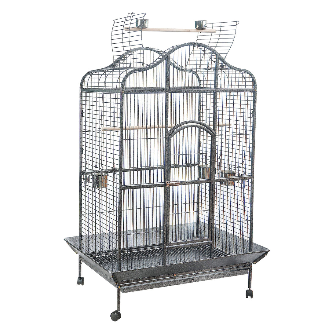 YES4PETS XL Open Top Bird Cage for Parrots Wrought Iron 183cm