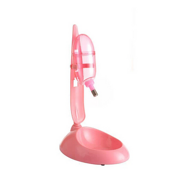 YES4PETS Adjustable Pet Water Feeder 500ml Pink