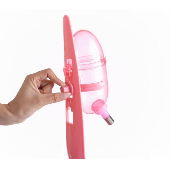 YES4PETS Adjustable Pet Water Feeder 500ml Pink