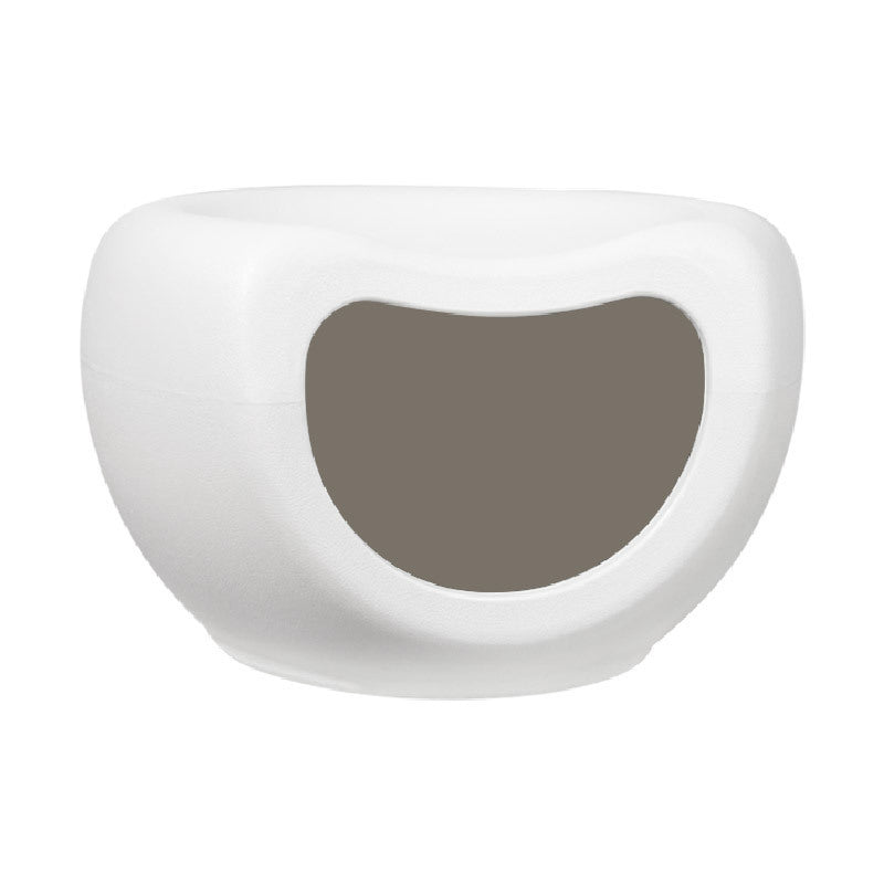 YES4PETS Igloo Pet Cave Bed 48cm White