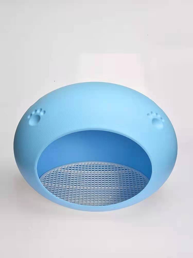 Yes4pets Igloo Cat Cave Bed House for Cats and Small Dogs Blue