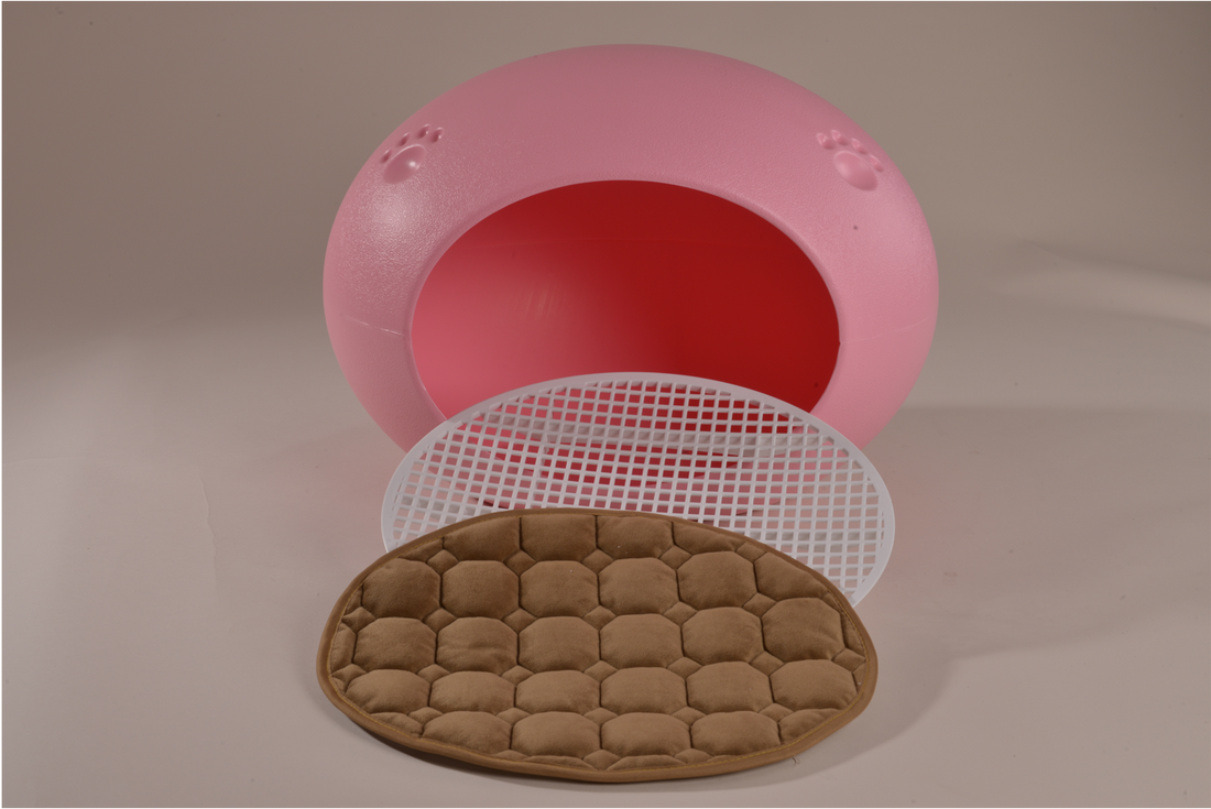 Yes4pets Igloo Cat Cave Bed House for Cats and Small Dogs Pink