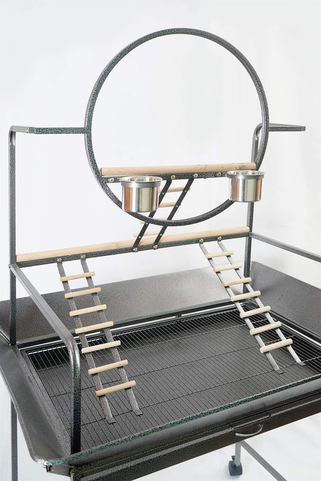 YES4PETS Large Bird Parrot Playpen Gym Cage with Ladder 104cm