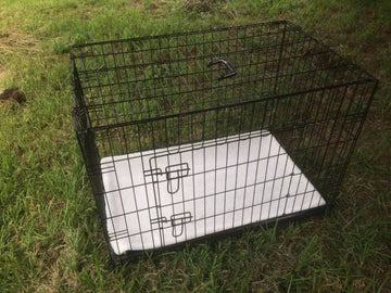 YES4PETS Collapsible Metal Pet Crate Pen 121cm with Mat
