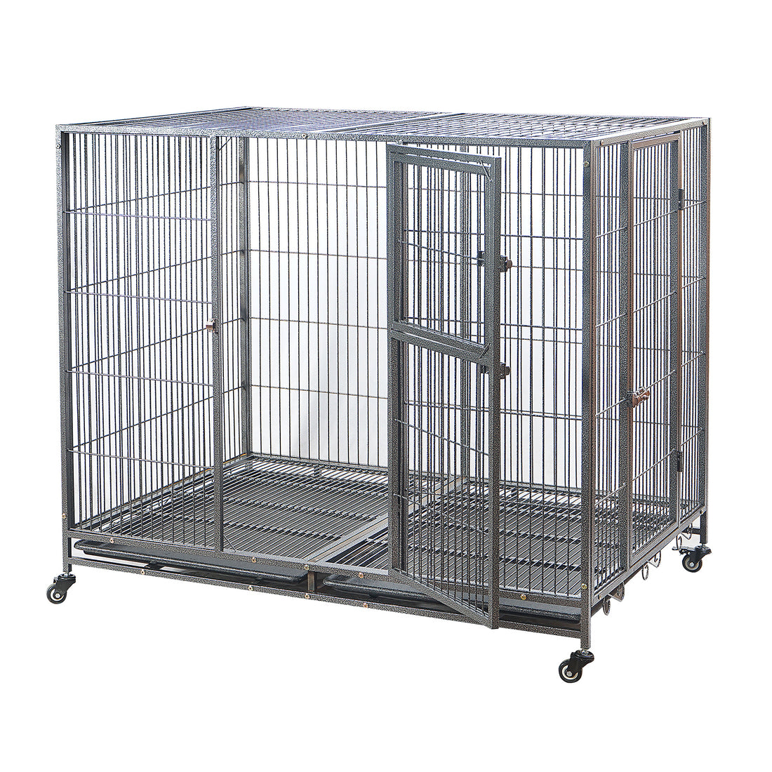 YES4PETS XXL Portable Metal Pet Cage 126cm for Dogs up to 70kg