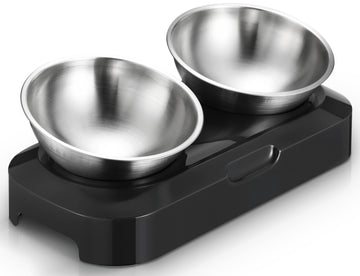 YES4PETS Stainless Steel Pet Bowl 127mm Anti-Slip
