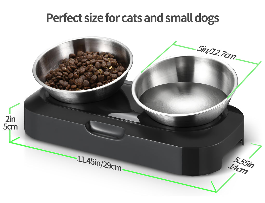 YES4PETS Stainless Steel Pet Bowl 127mm Anti-Slip