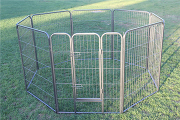 YES4PETS Heavy Duty Exercise Playpen for Pets 120cm Tall Steel Frame