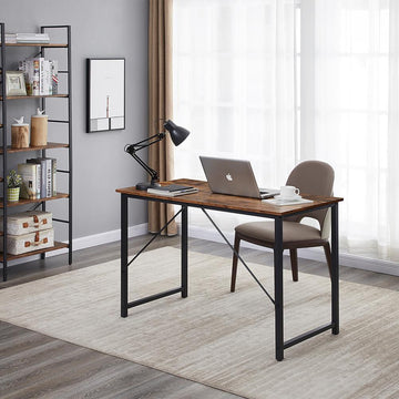 YES4HOMES Computer Desk Home Office Workstation 120cm MDF