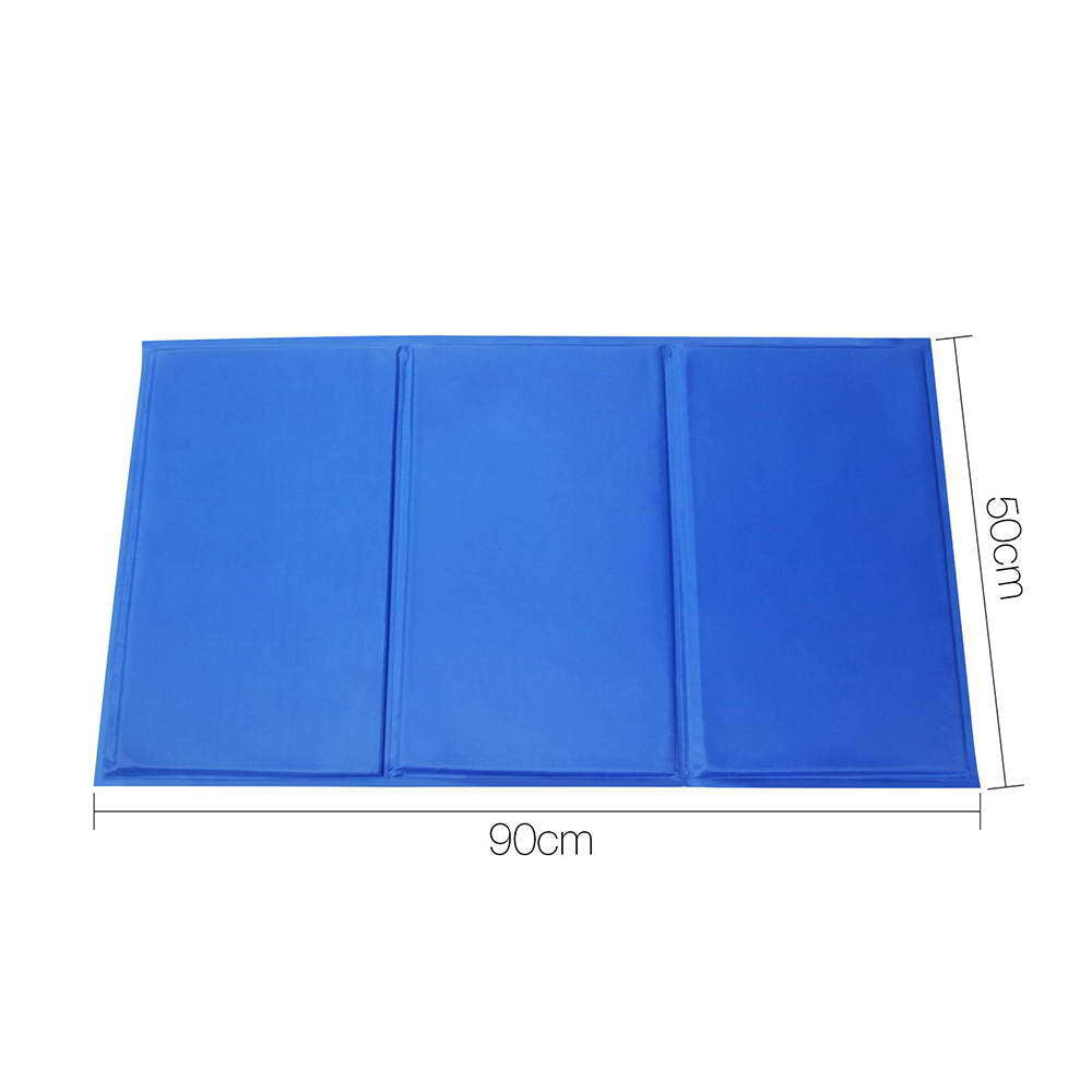 Pet Self-Cooling Gel Mat Pad for Dogs and Cats XL 90x50cm