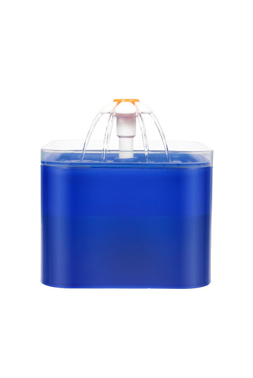 YES4PETS LED Pet Water Fountain 2L Blue