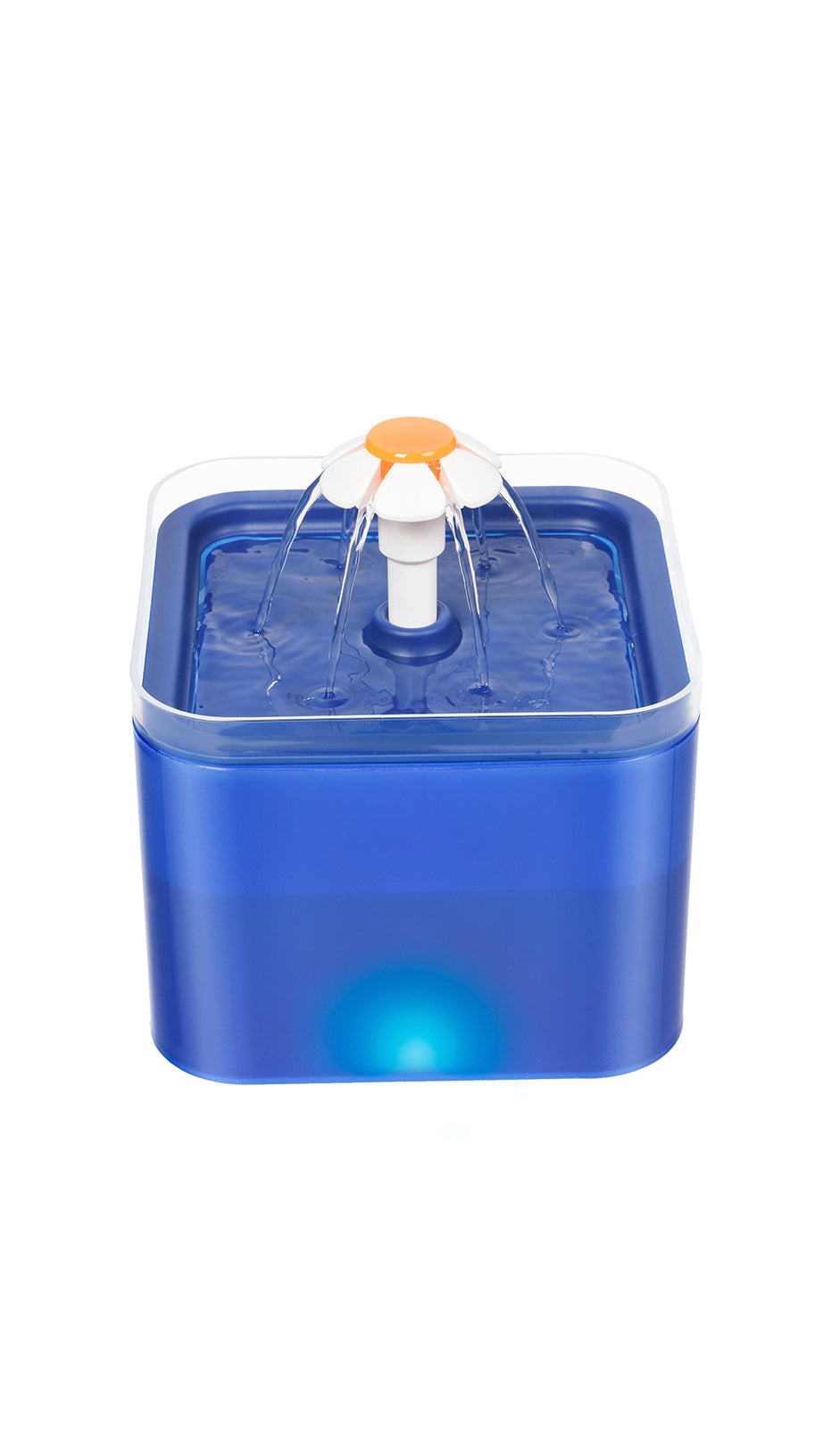 YES4PETS LED Pet Water Fountain 2L Blue