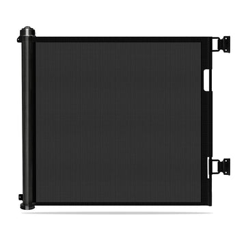 Retractable Baby Gate Safety Gate 1.5M Black