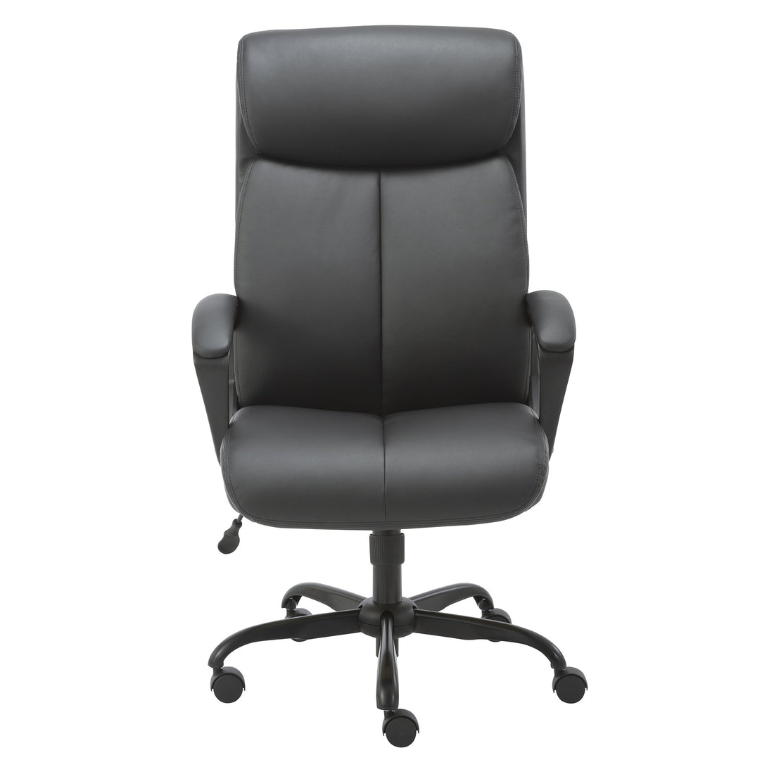 Doux High-Back Office Chair Black Bonded Leather