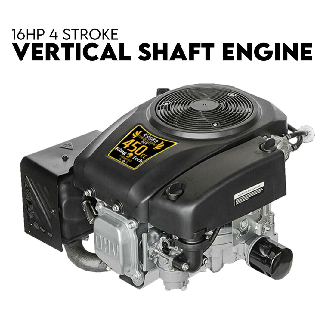 KingTech 16HP Ride-on Mower Engine 450cc Vertical Shaft