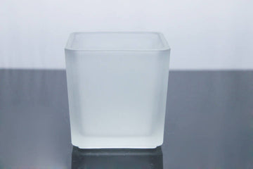 Vortaz Frosted Glass Tealight Candle Holder Set 10-Pack Warm Ambient Glow