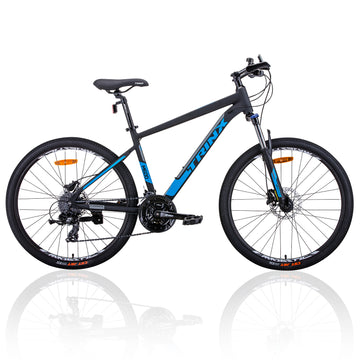 Trinx M600 26 Inch Mountain Bike 24 Speed Matt Black/Blue