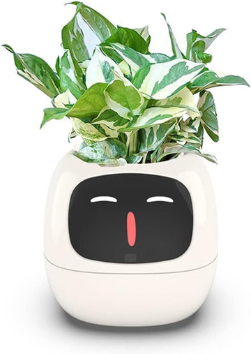 Vortaz Smart Artificial Plant LCD Screen White