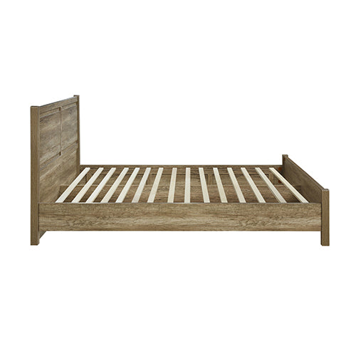 Cielo Wooden Bed Frame Double MDF Oak