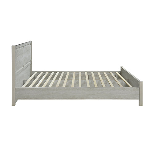 Cielo Wooden Bed Frame Queen MDF Grey