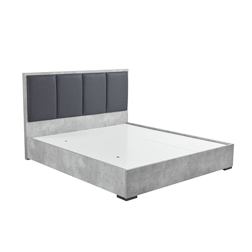 Artiss Upholstered Fabric Bed Frame Queen Grey