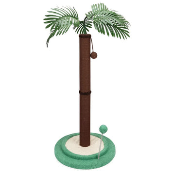 VaKa Cat Tree Scratching Post Natural Sisal 85cm Compact