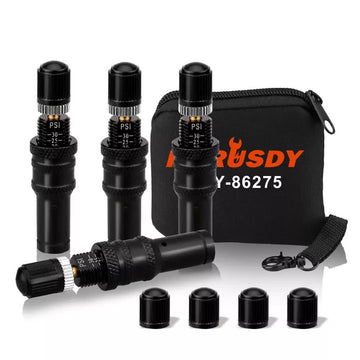 Automatic Tyre Deflators Set of 4 10-30 PSI Off Road 4x4