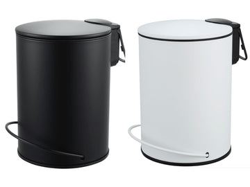 Devanti 3L Soft Close Pedal Bin White